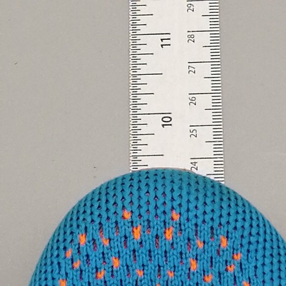 Ubfen Unisex Kids Lace Up Sneaker Blue Orange Round Toe Hook Loop EUR 32 - Picture 5 of 10